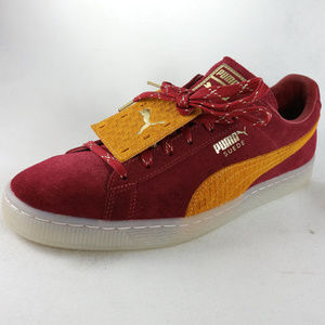 puma suede tibetan red